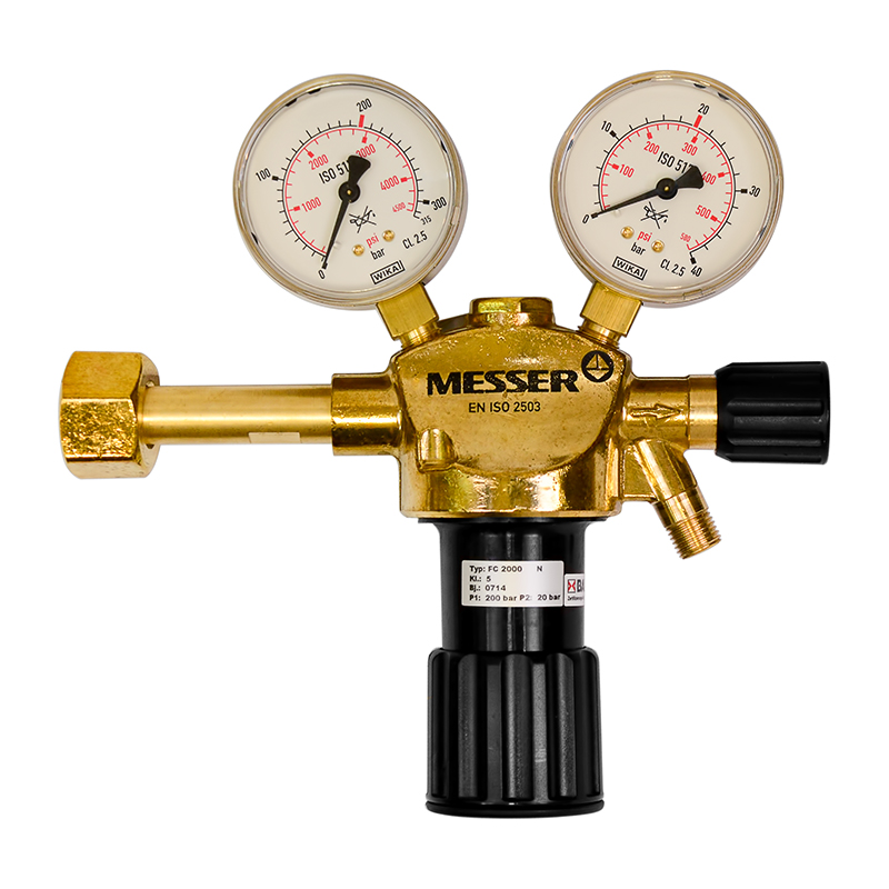 Редуктор CONSTANT 2000 (200/20 бар, одностепенч., защитные газы), MESSER