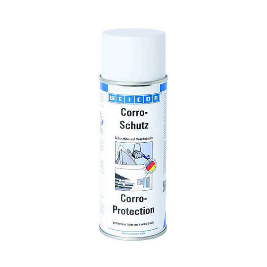 Спрей антикоррозийный. Декор. сухое и защитное покрытие Corro-Protection Spray,WEICON (400 мл)