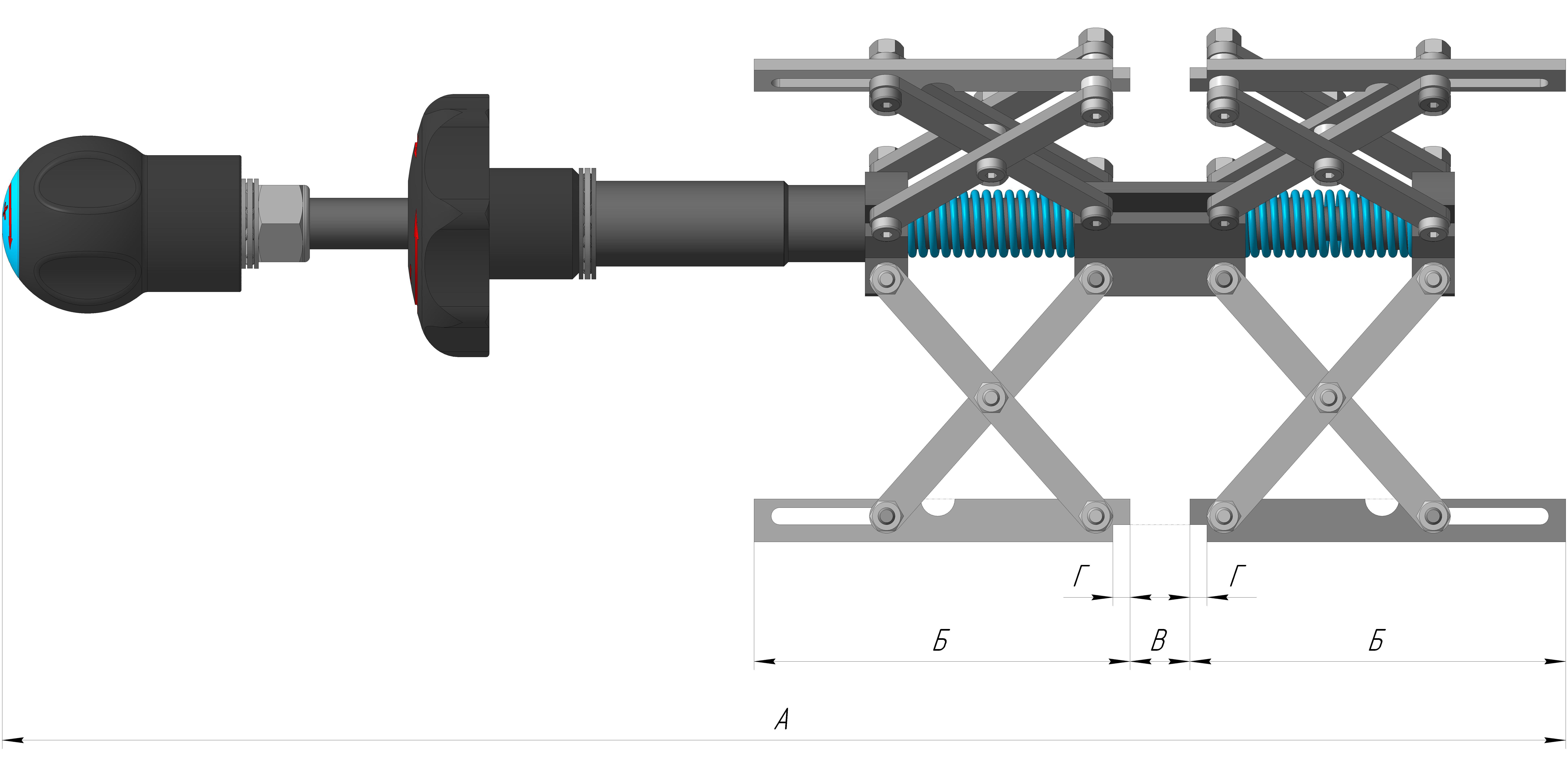 Центратор внутренний ЦСВ-2 Н 85-220 мм (нержавейка)