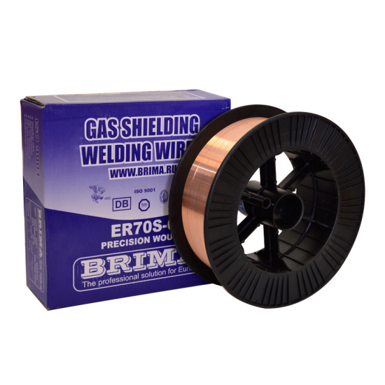 Сварочная Проволока омеднен. BRIMA ER-70S-6 ф 0,8 мм (кассета  15 кг, аналог СВ-08ГС)
