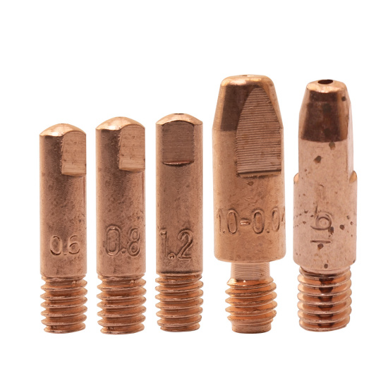 Токосъемный наконечник М6 Cu (L=25-28 мм), для п/а горелки