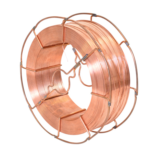 Сварочная Проволока омеднен. БАРСВЕЛД СВ-08Г2С-О ф 0,8 мм (кассета 15 кг, К-300), СМС, НАКС