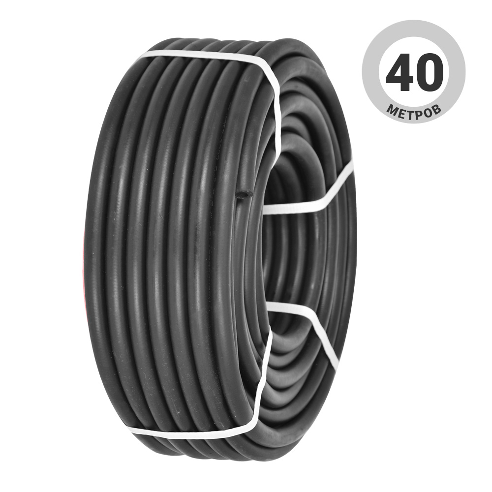 Рукав газовый  имп. ф 9,0 мм, ЧЕРНЫЙ  (III кл., бухта 40 м)