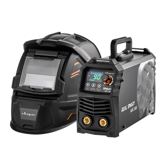 Сварочный инвертор Сварог REAL SMART ARC 200 black (Z28303) (маска+краги)