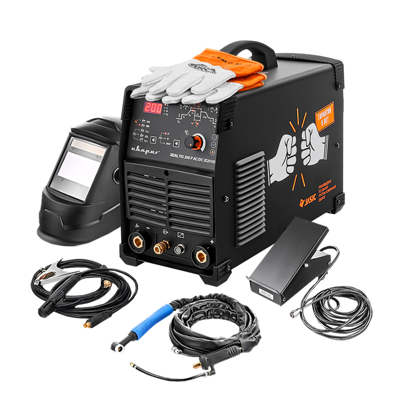 Установка аргонодуговая REAL TIG 200 P AC/DC (E201B) Black, Сварог