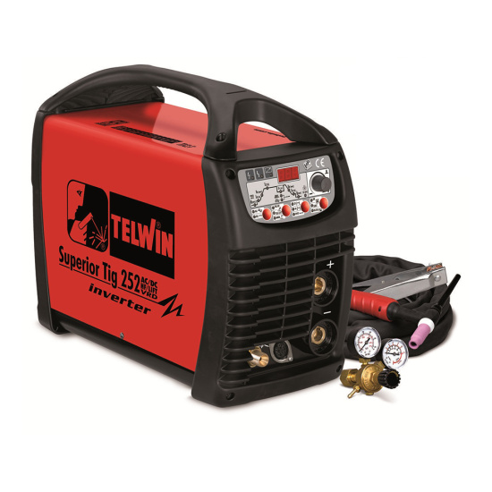 Установка аргонодуговая TELWIN SUPERIOR TIG 252 AC/DC HF/LIFT VRD (380 В)