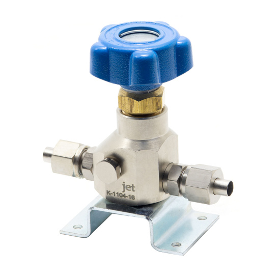 Клапан запорный К-1104-16 (ВМ-06) (12 мм, без манометра), Джет