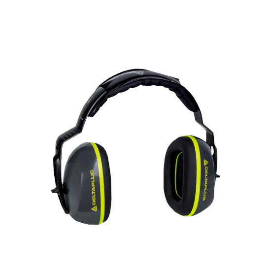 Наушники противошумные INTERLAGOS LIGHT серые (26 дБ) облегченные, DELTA PLUS