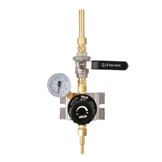 Пост газовый (точка отбора) UNISET AR/CO2 (углекислый газ/аргон, поверенный), KRASS