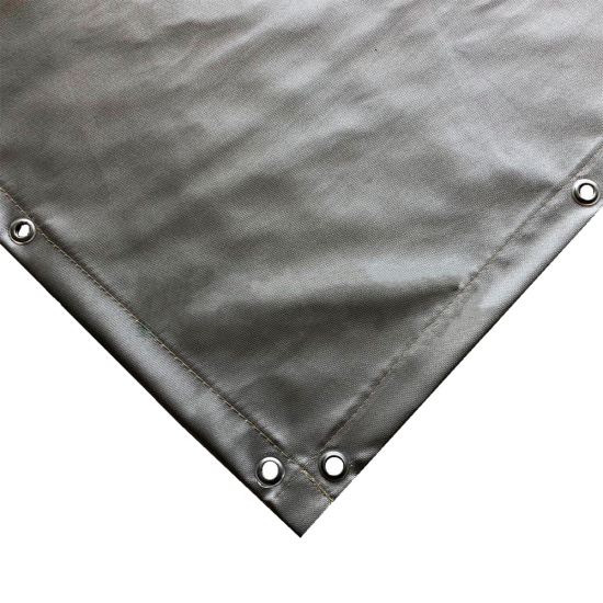 Сварочная штора Weldtex SiO2 (1400х1800 мм, +1100 C, серая)