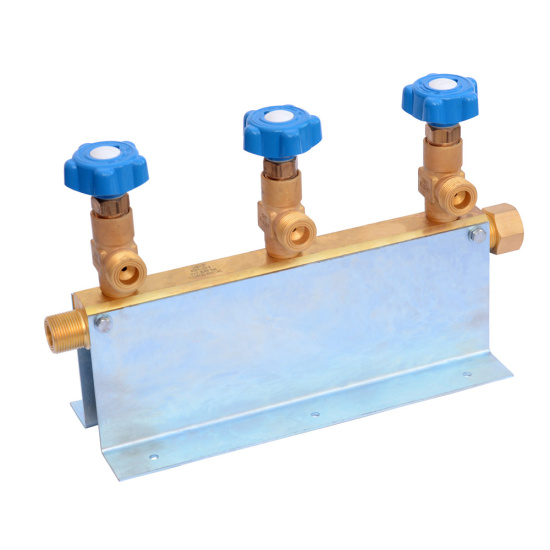 Коллектор рамповый КР-01 кисл-й 3-х вентильный, Джет
