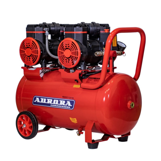 Компрессор поршневой PASSAT-50 BLACK безмасляный (220 В, 45 л), Aurora