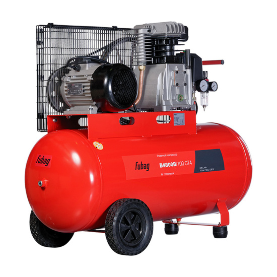 Компрессор поршневой B4800B/100 CT4 (380 В), FUBAG