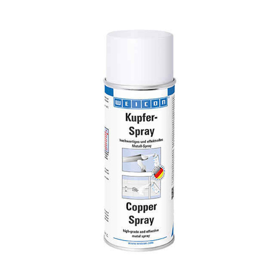 Декоративное и защитное покрытие. Медь спрей. Copper Spray WEICON (спрей, 400 мл)