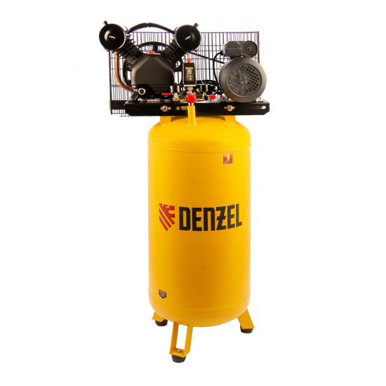 Компрессор поршневой BCV2200/100V, масл. (220 В, 100 л), DENZEL