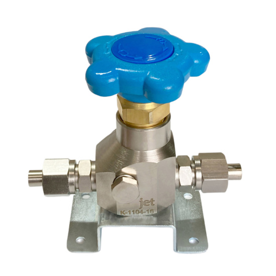 Клапан запорный К-1104-16 (ВМ-06) (8 мм, без манометра), Джет