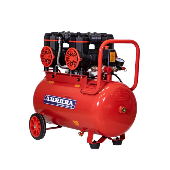 Компрессор поршневой PASSAT-40 BLACK безмасляный (220 В, 40 л), Aurora