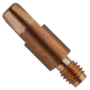 Токосъемный наконечник М6 Euro-Cu/Al (L=25-28 мм), для п/а горелки, под Al проволоку