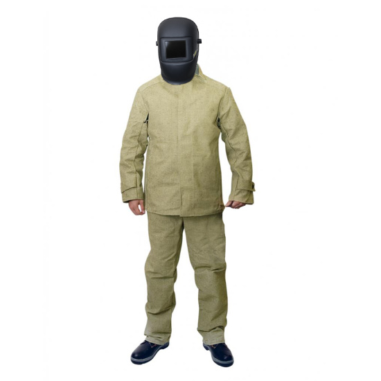 Костюм сварщика брезентовый огнеупорный